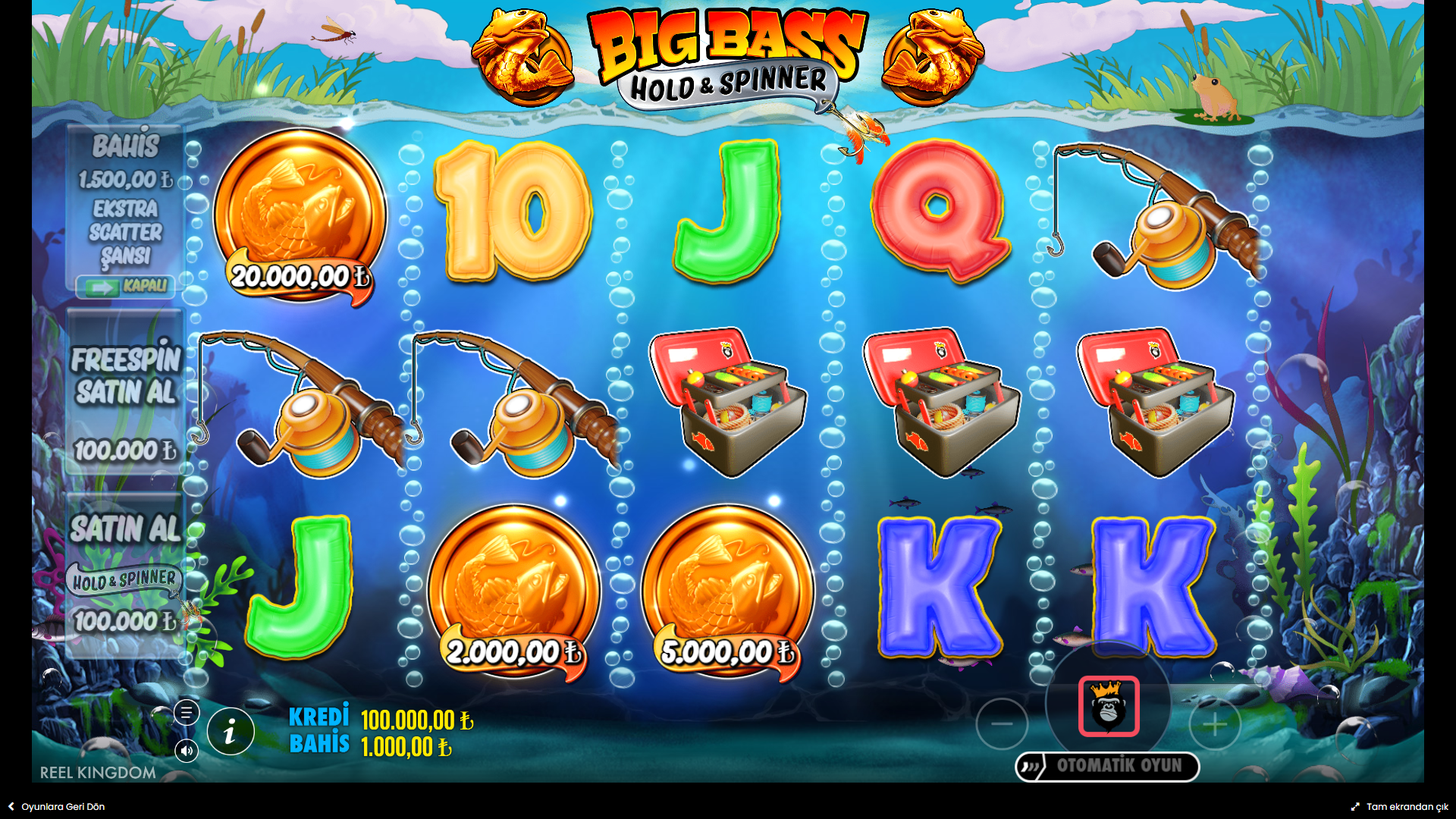 Big Bass Bonanza Hold & Spinner Gameplay