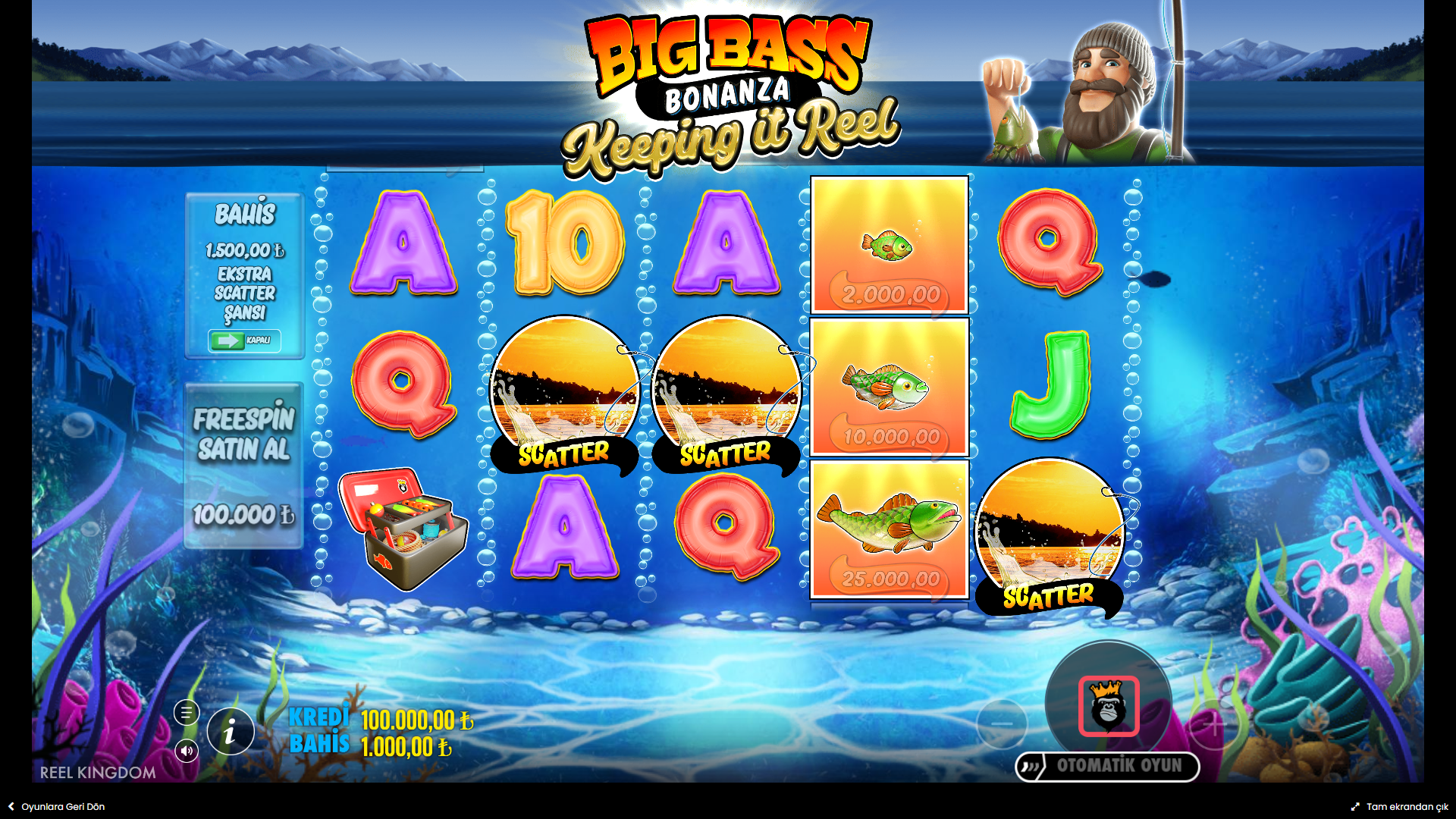 Big Bass Bonanza Keeping it Reel Bonus