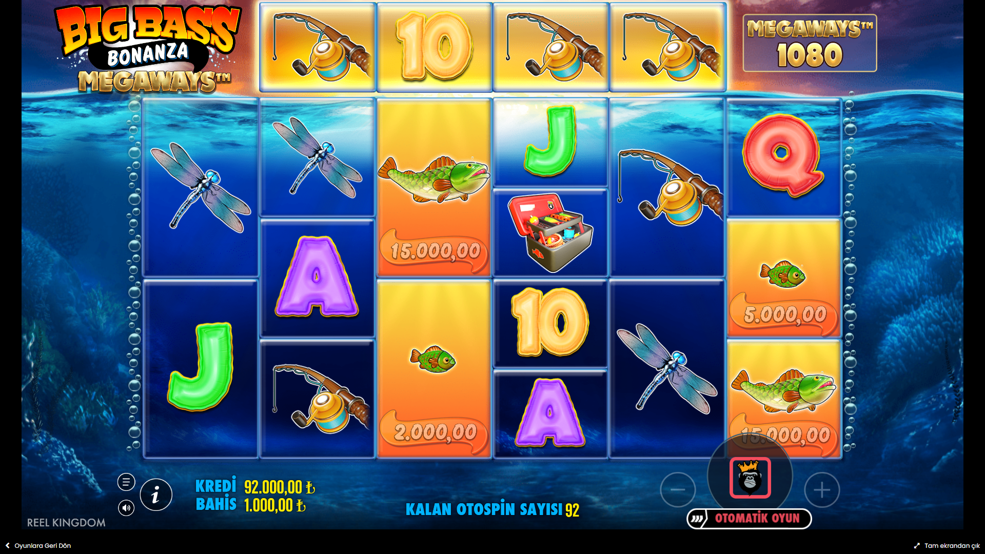 Big Bass Bonanza Megaways Bonus