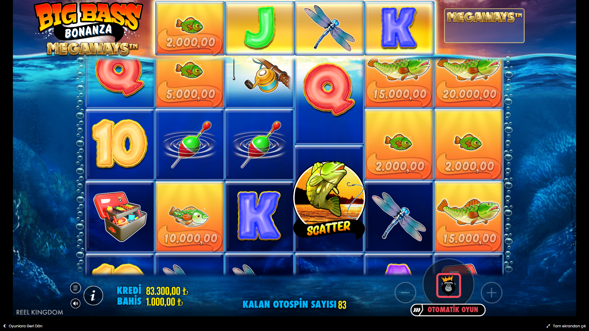 Big Bass Bonanza Megaways Bonus