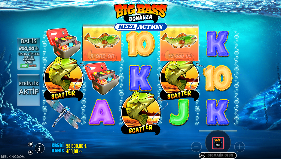 Big Bass Bonanza Reel Action Bonus