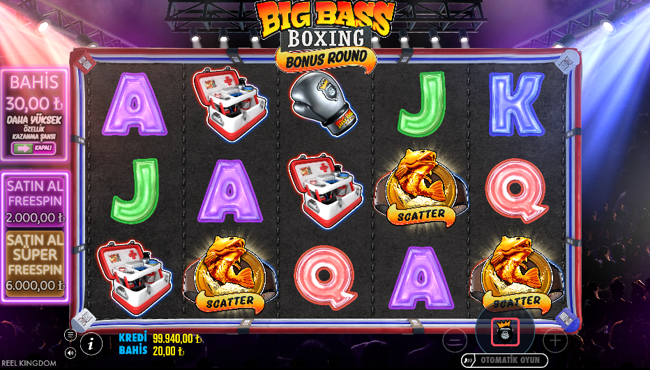 Big Bass Boxing Bonus Round Gameplay