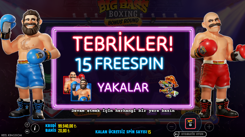 Big Bass Boxing Bonus Round Bonus