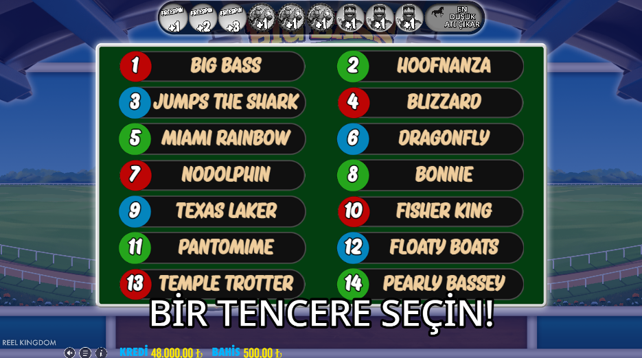 Big Bass Day at the Races Gameplay