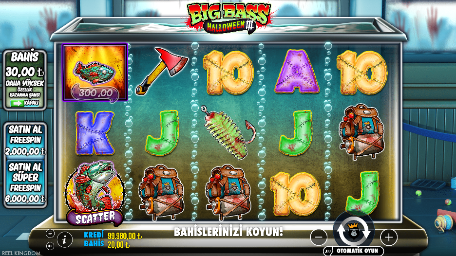 Big Bass Halloween 3 Gameplay