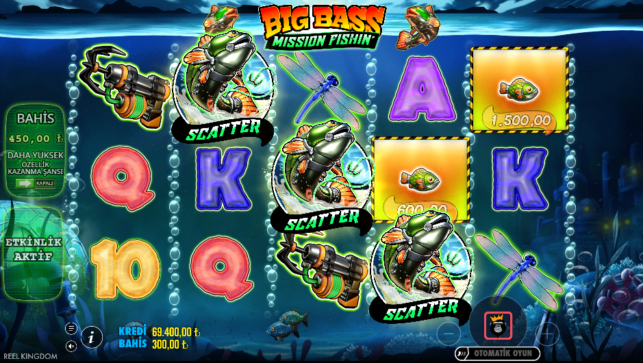Big Bass Mission Fishin' Gameplay