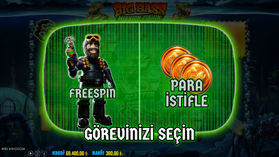 Big Bass Mission Fishin' Bonus