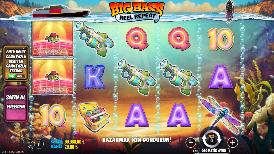 Big Bass Reel Repeat Gameplay