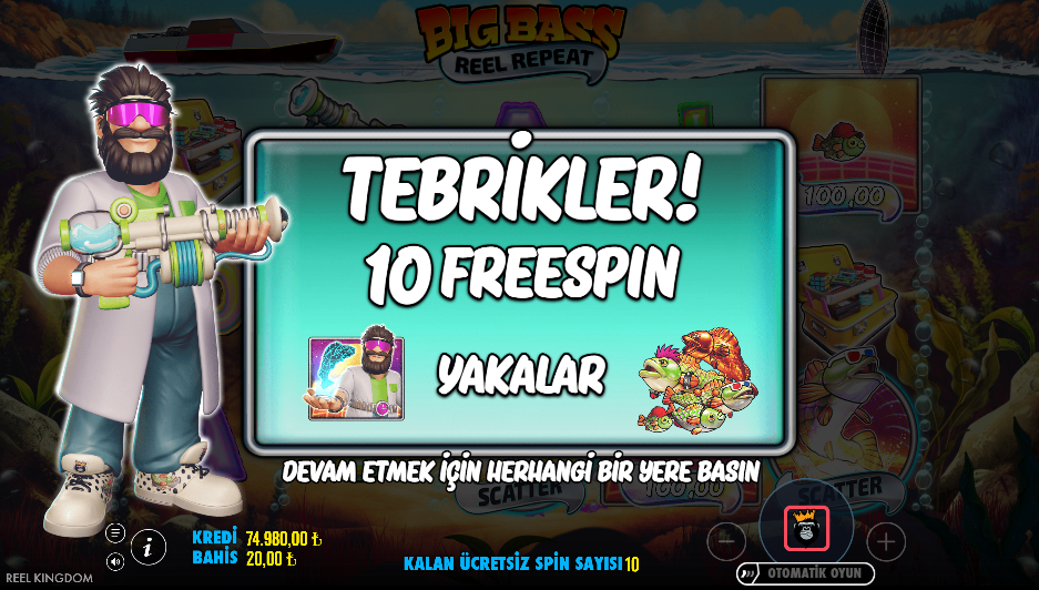 Big Bass Reel Repeat Bonus