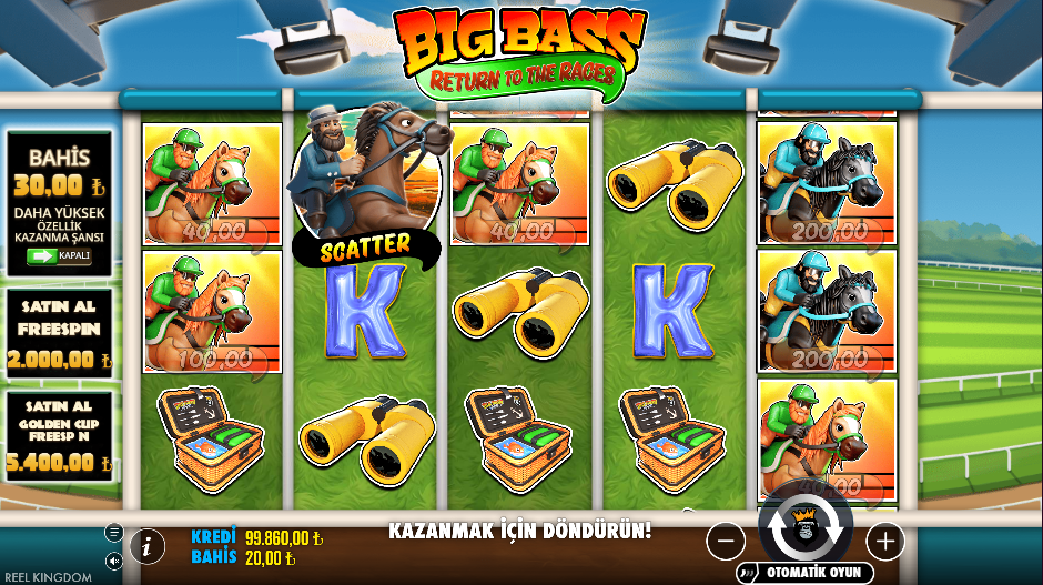 Big Bass Return to the Races Gameplay