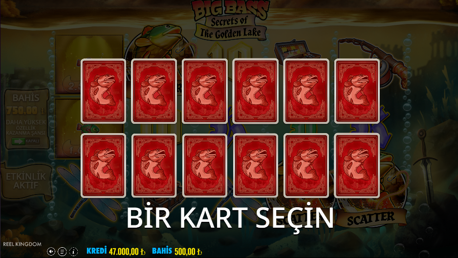 Big Bass Secrets Of The Golden Lake Bonus