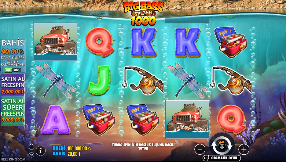 Big Bass Splash 1000 Gameplay