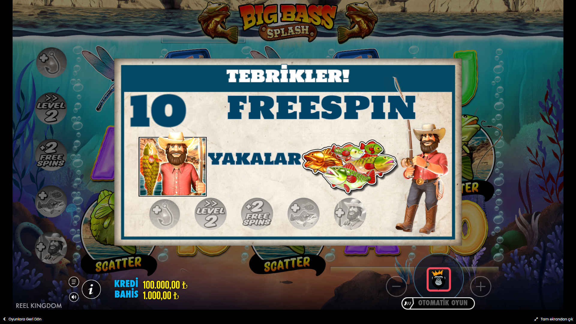 Big Bass Splash Bonus