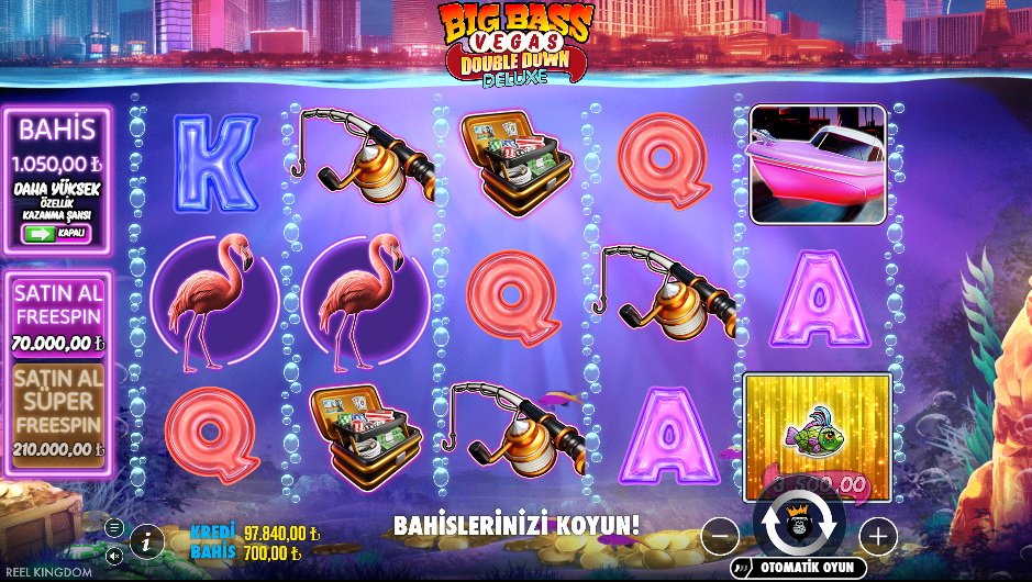 Big Bass Vegas Double Down Deluxe Gameplay
