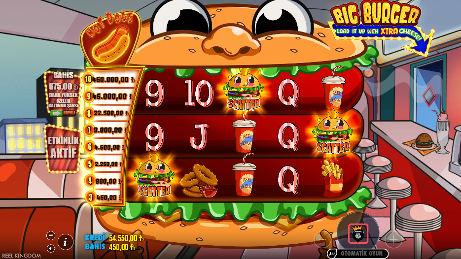 Big Burger Load it up with Xtra Cheese Bonus