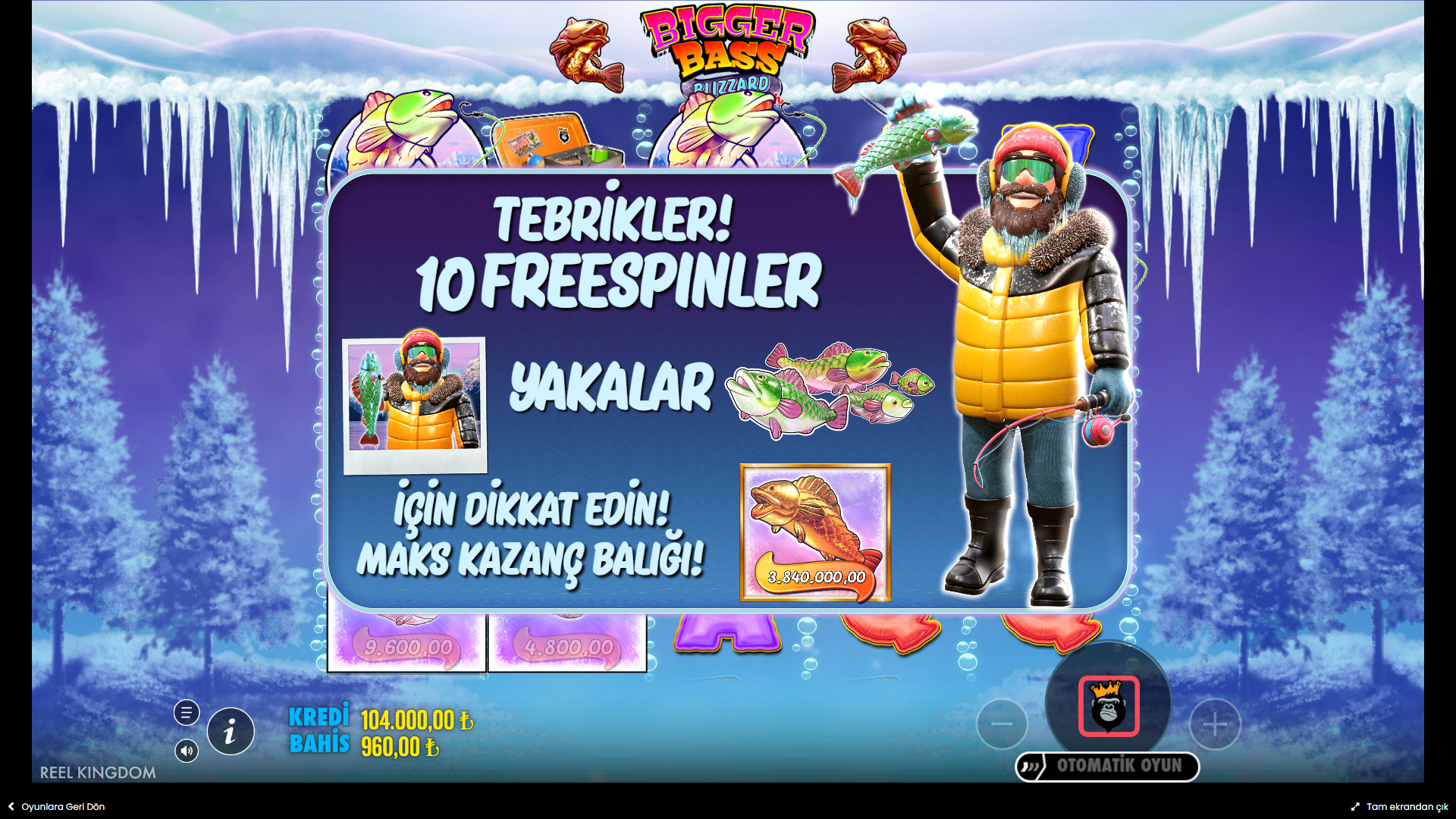 Bigger Bass Blizzard Bonus