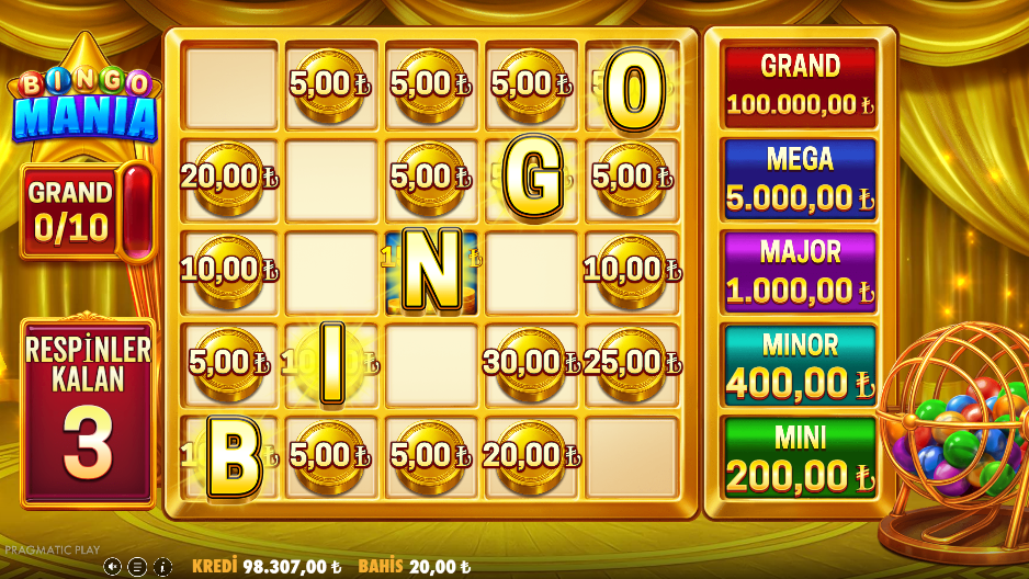Bingo Mania Bonus