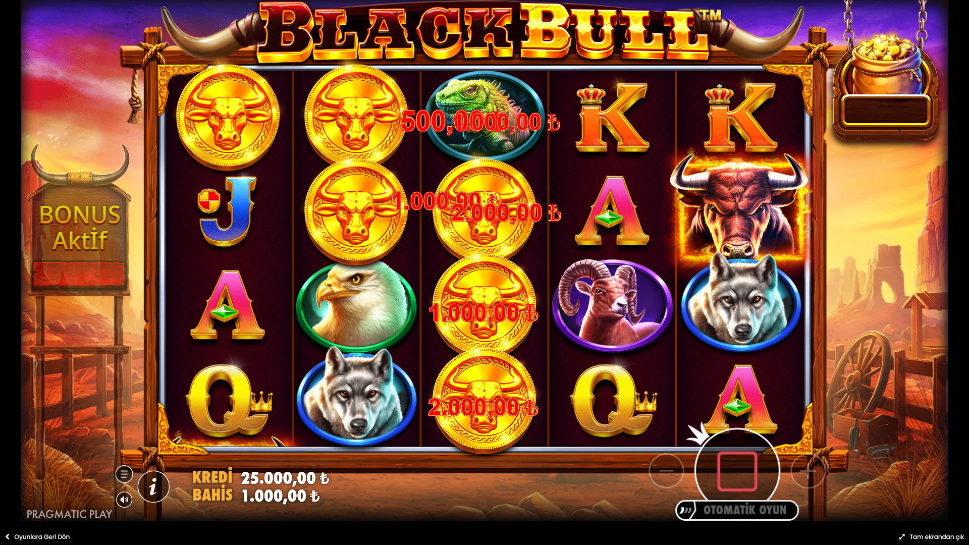 Black Bull Bonus