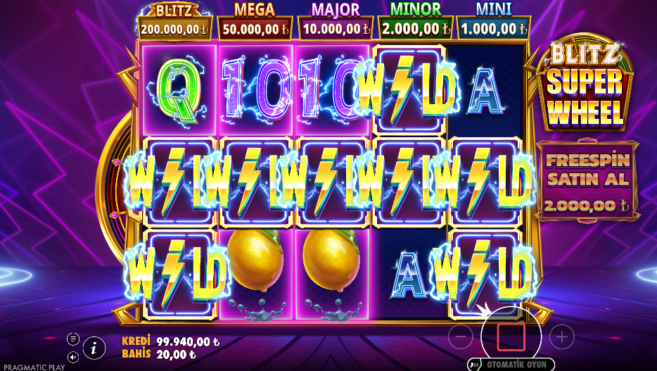 Blitz Super Wheel Gameplay