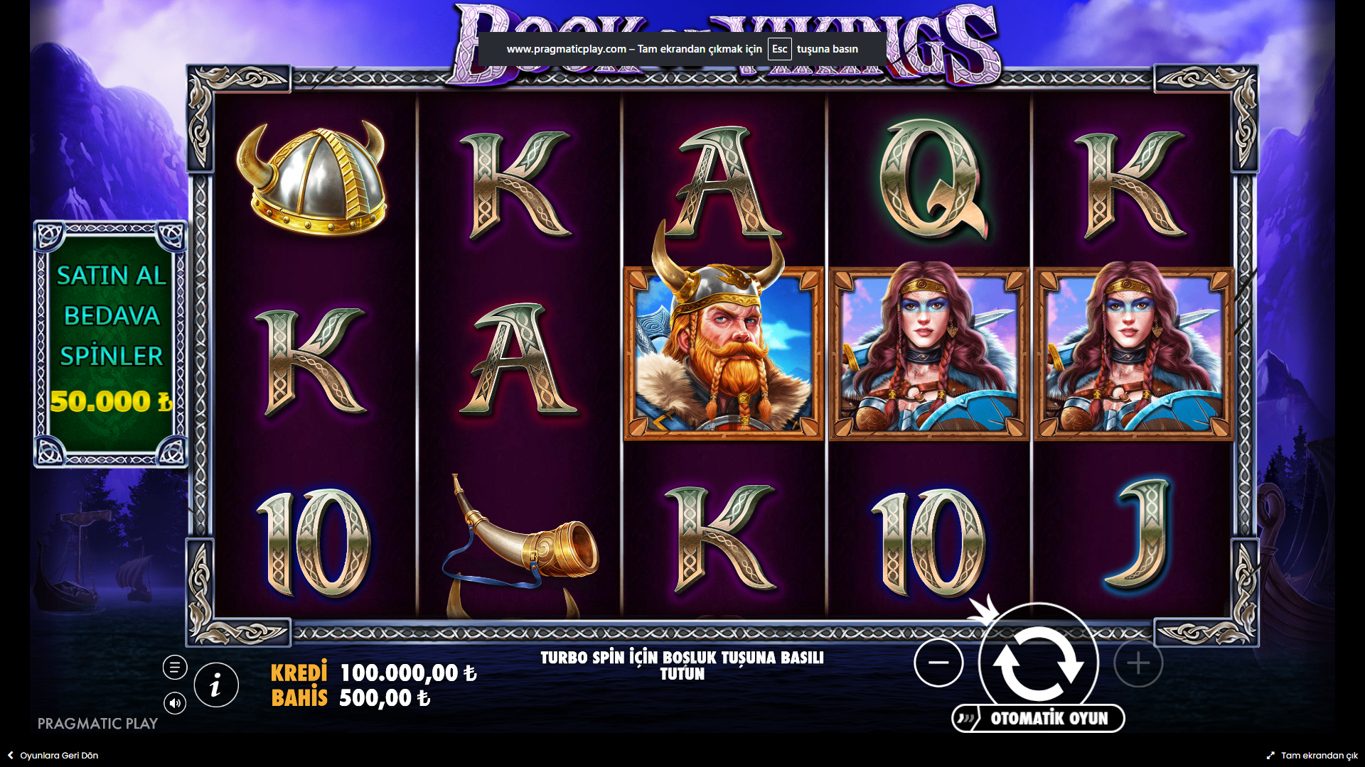 Book of Vikings Gameplay