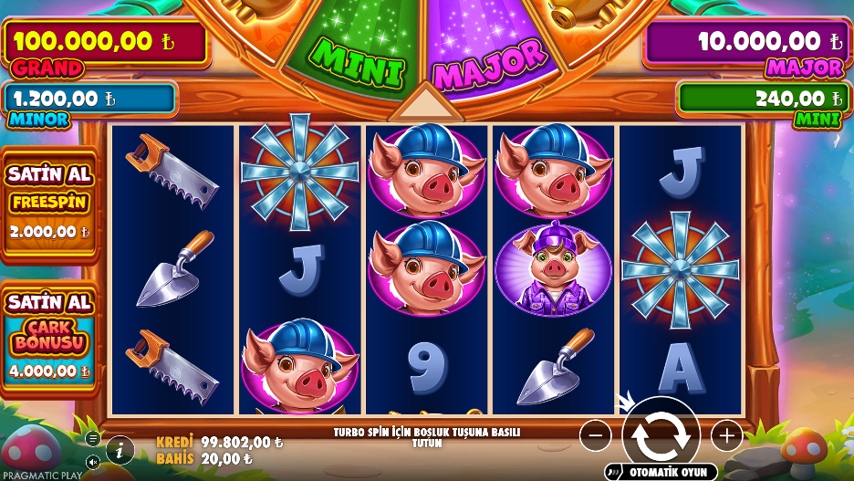 Brick House Bonanza Gameplay