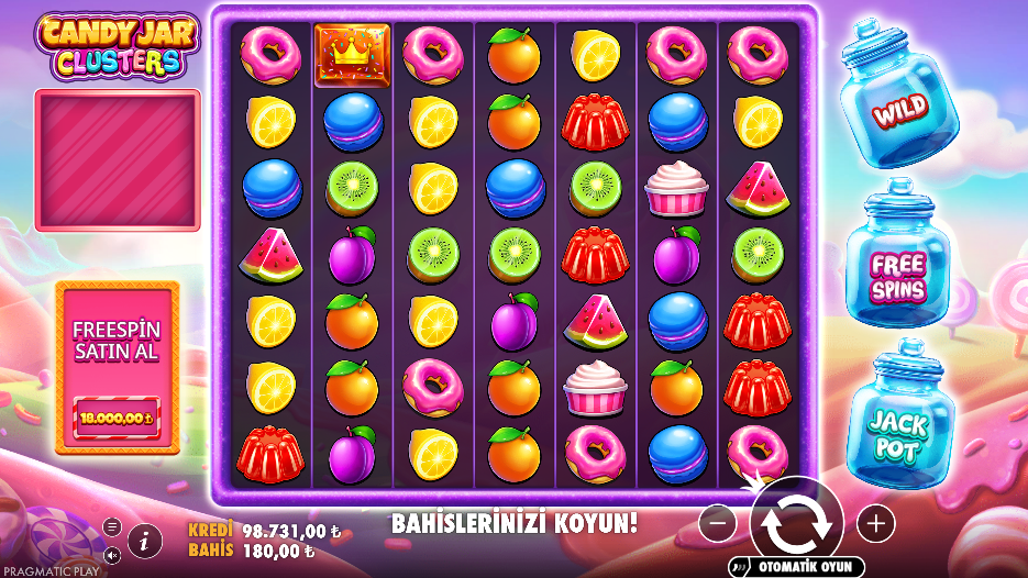 Candy Jar Clusters Gameplay