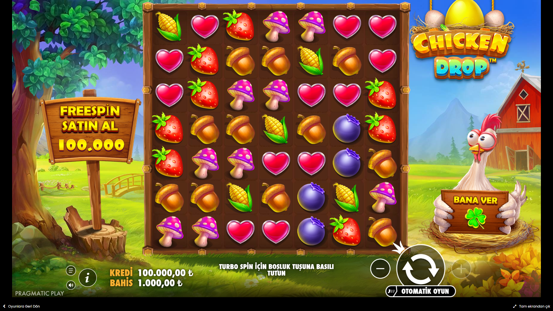 Chicken Drop Gameplay