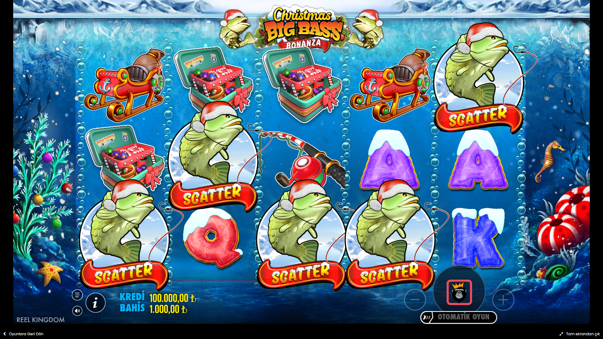 Christmas Big Bass Bonanza Bonus