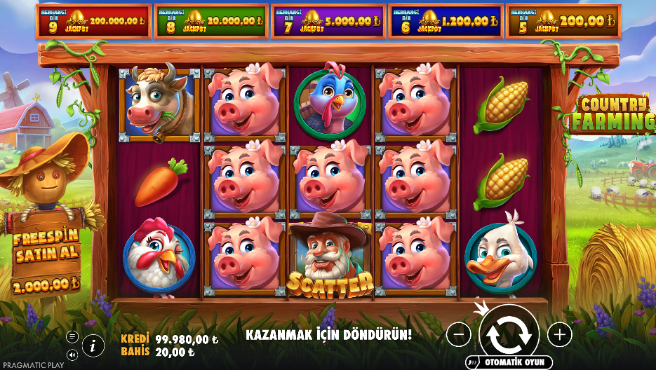 Country Farming Gameplay