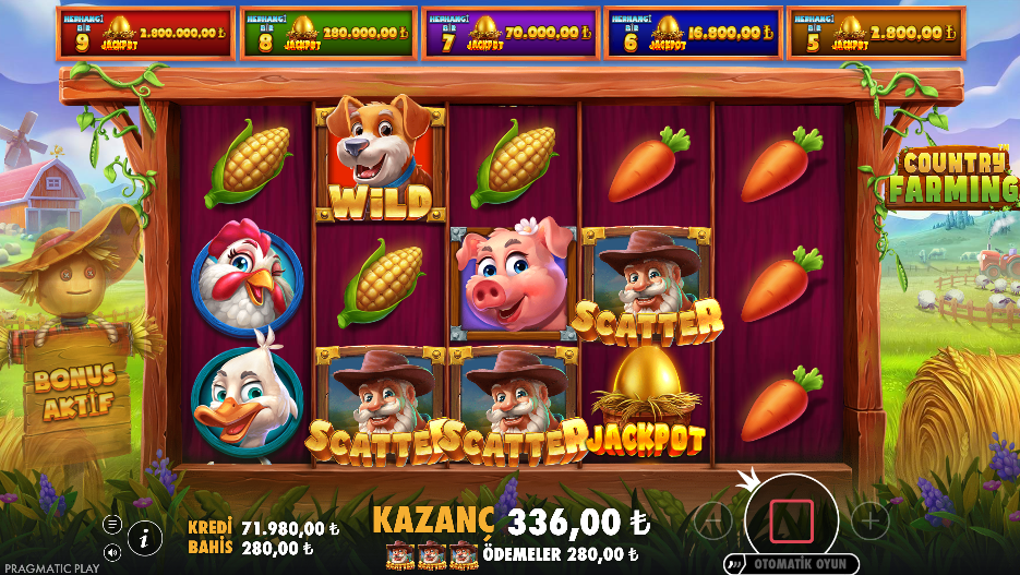 Country Farming Bonus