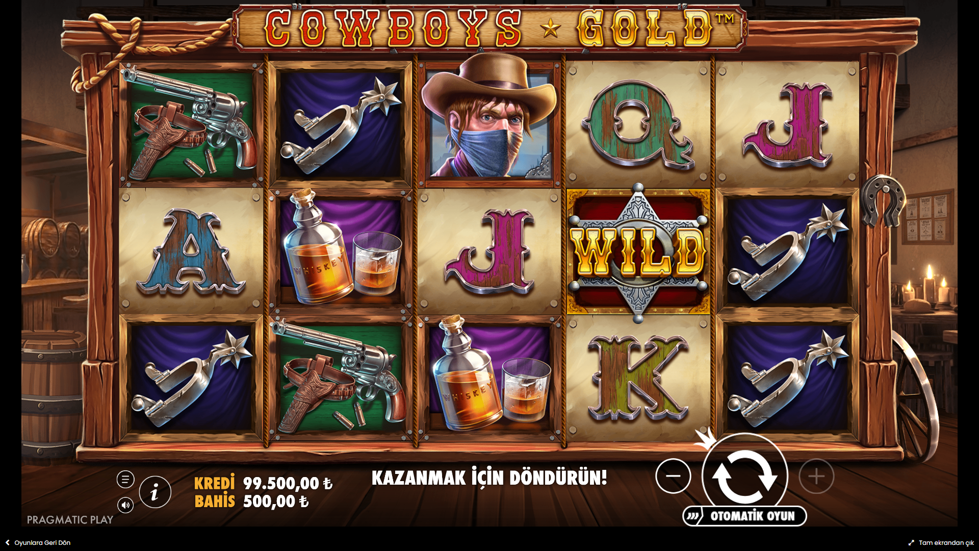 Cowboys Gold Bonus