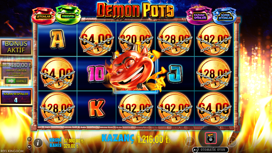 Demon Pots Bonus