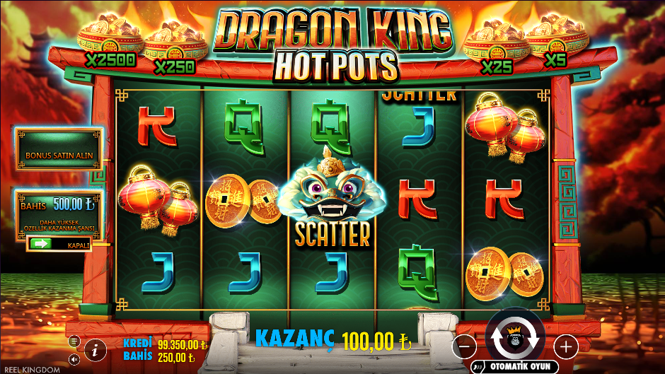 Dragon King Hot Pots Gameplay