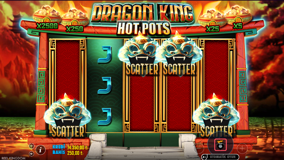 Dragon King Hot Pots Bonus