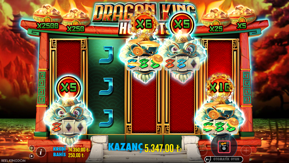 Dragon King Hot Pots Bonus