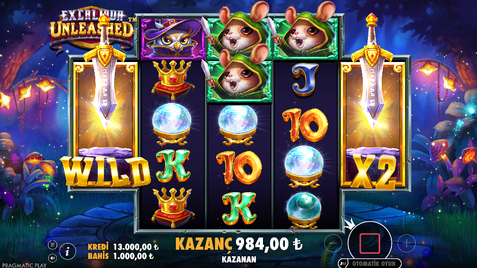 Excalibur Unleashed Bonus