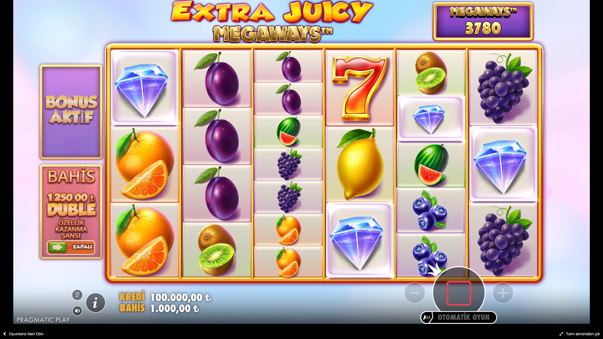 Extra Juicy Megaways Bonus