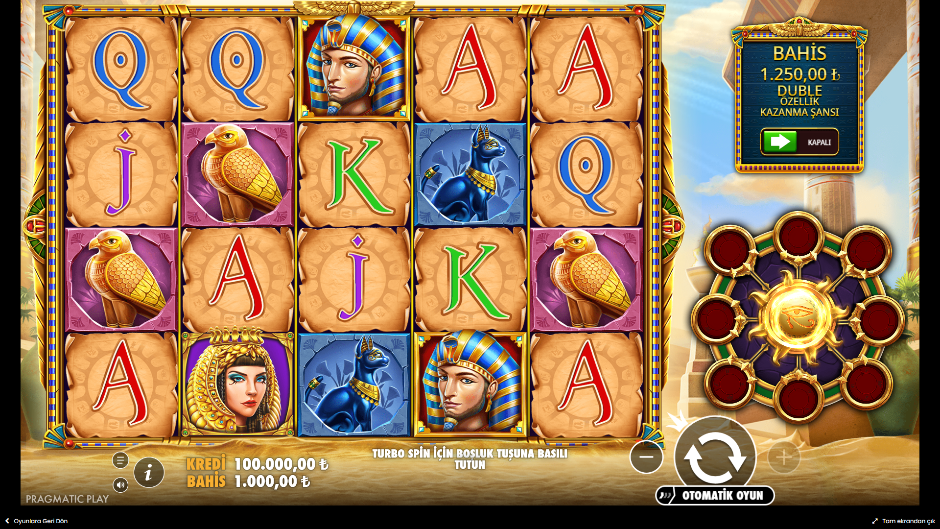 Eye of Cleopatra Gameplay