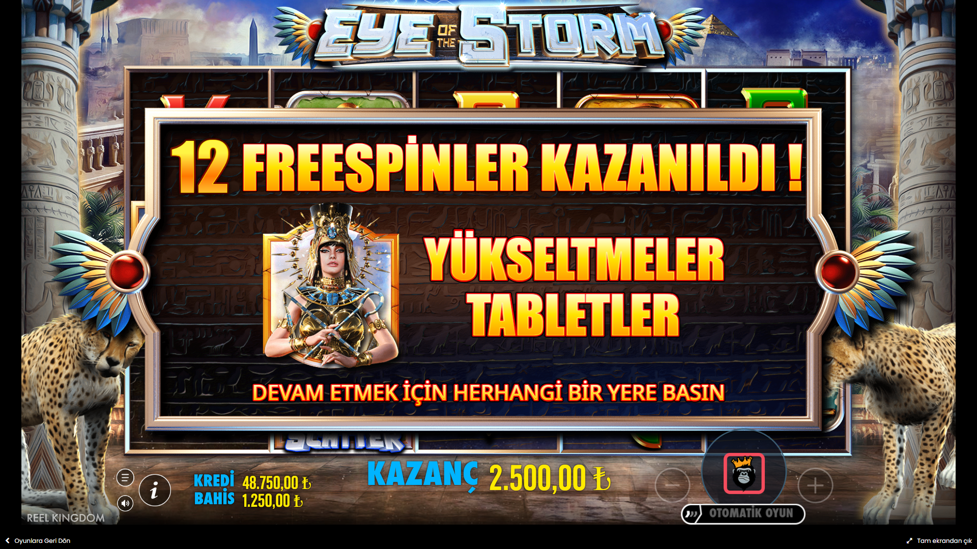 Eye of the Storm Bonus