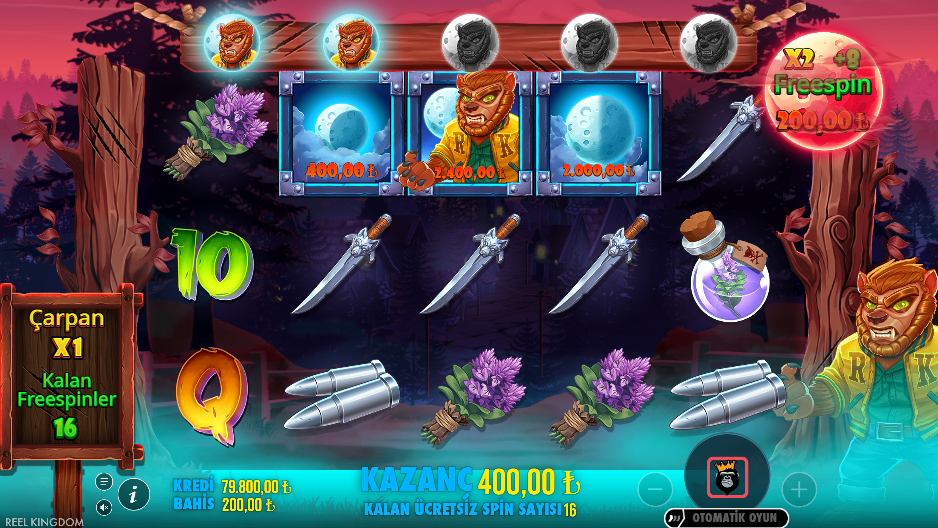 Fangtastic Freespins Bonus