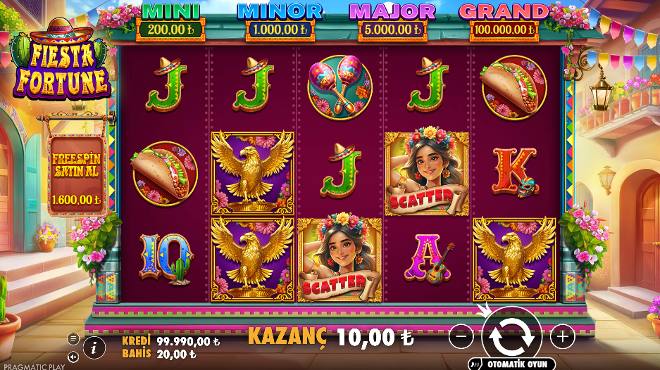 Fiesta Fortune Gameplay