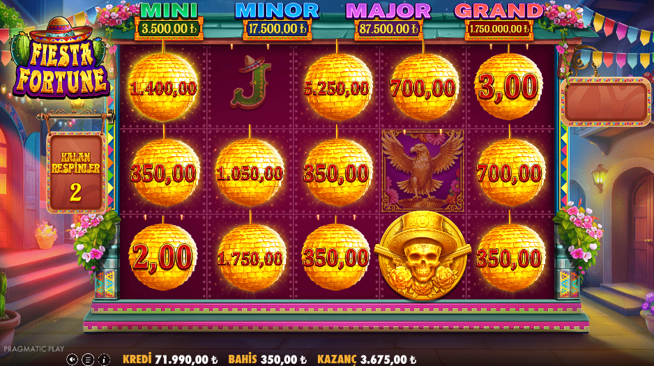 Fiesta Fortune Bonus