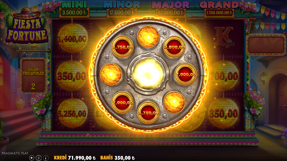 Fiesta Fortune Bonus