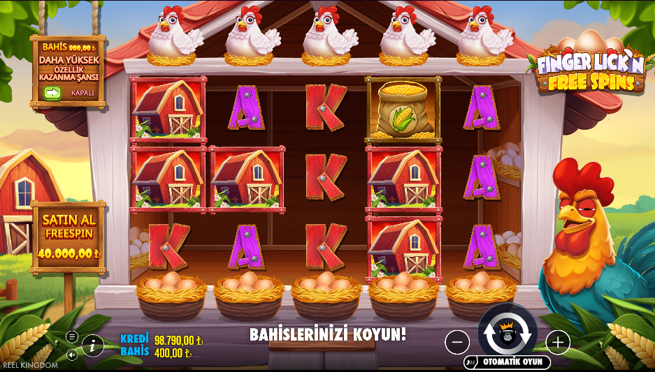 Finger Lick'n Free Spins Gameplay