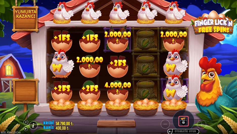 Finger Lick'n Free Spins Bonus