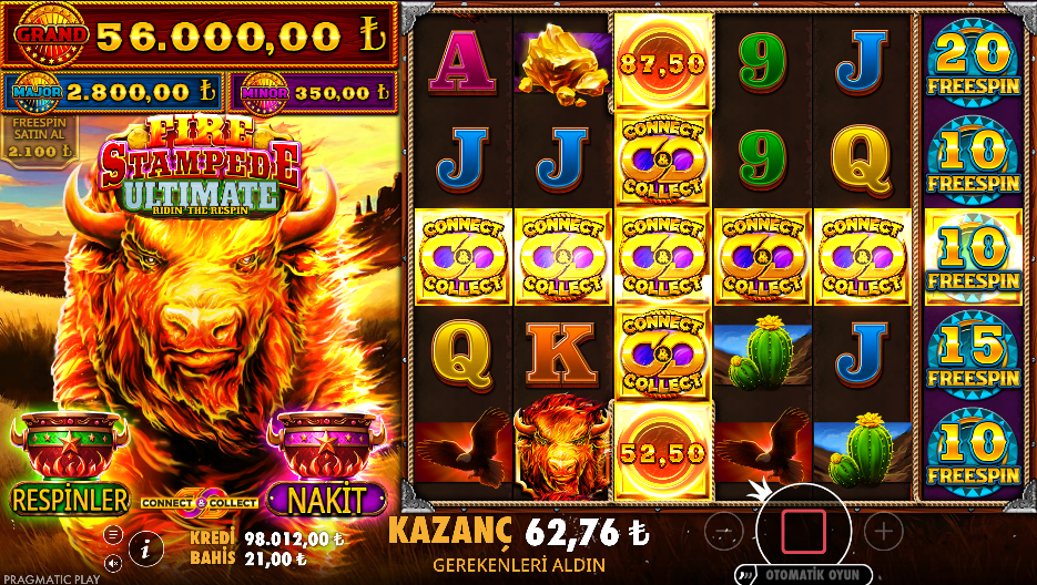 Fire Stampede Ultimate Bonus