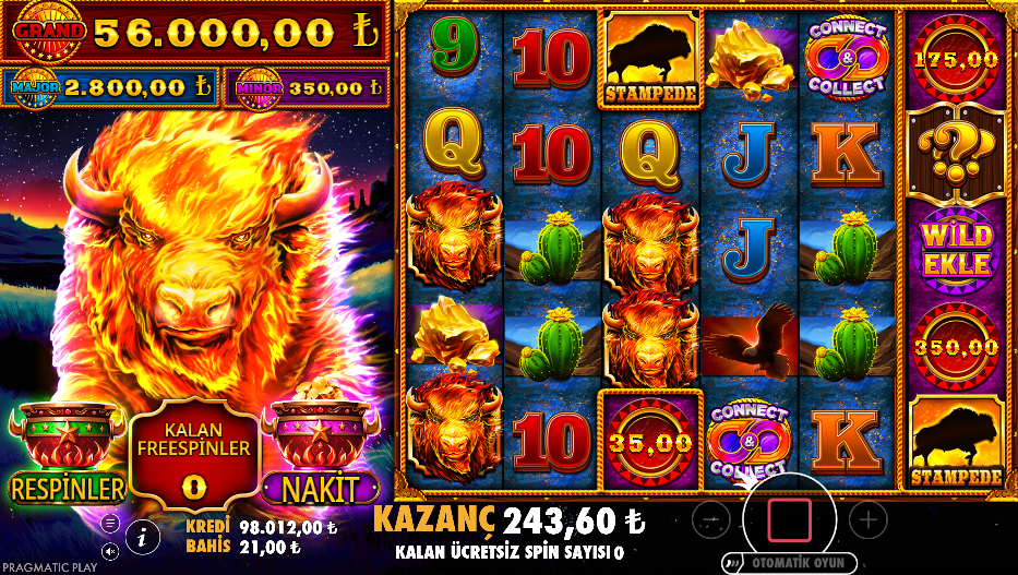 Fire Stampede Ultimate Bonus