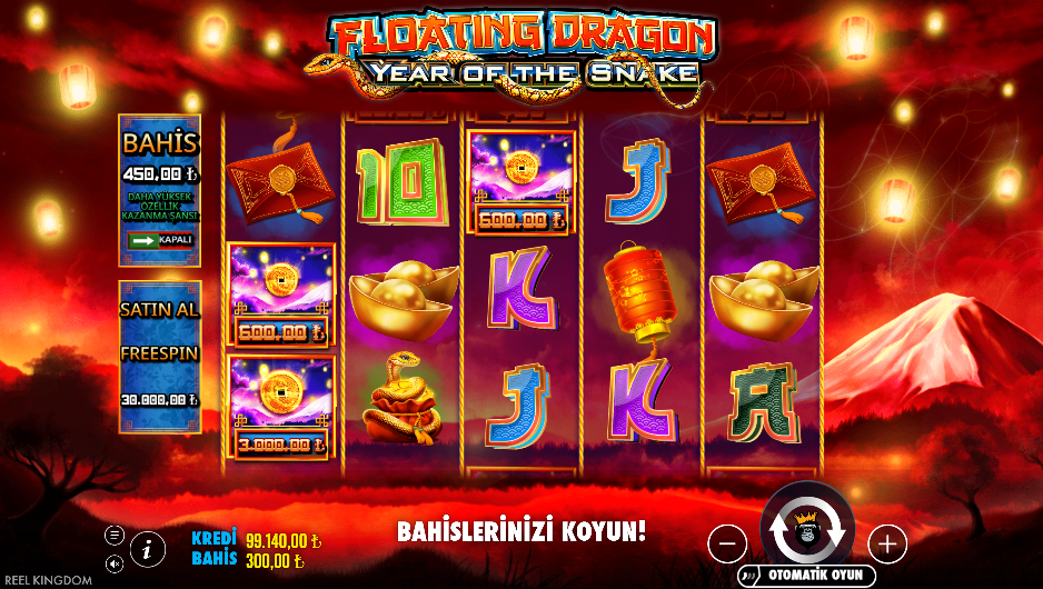 Floating Dragon Year of the Snake Gameplay