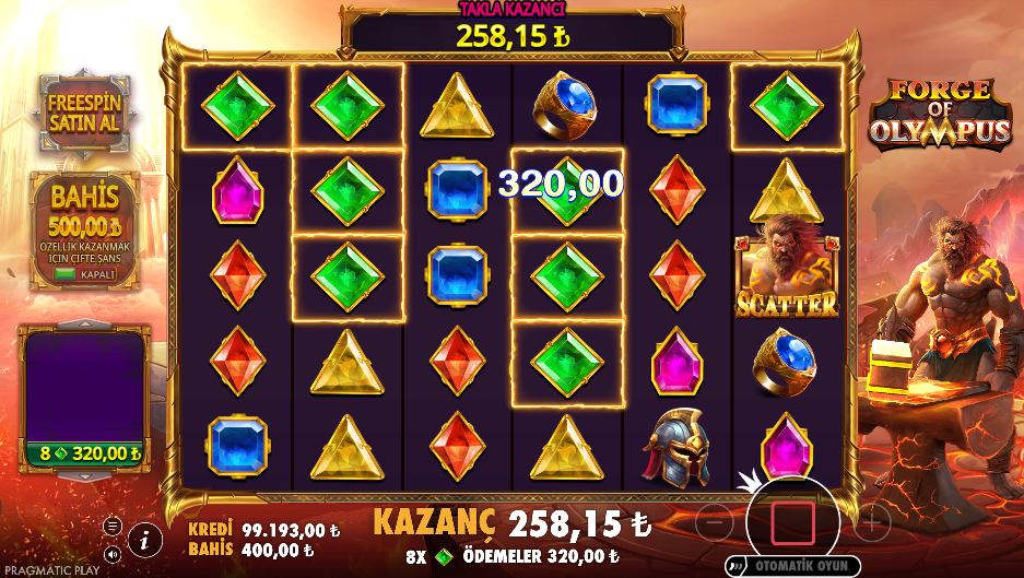 Forge of Olympus Gameplay