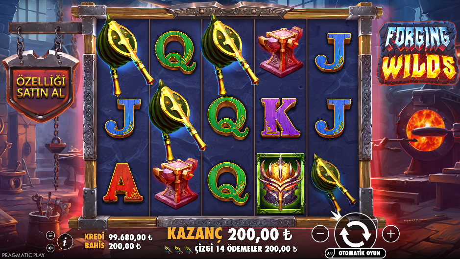 Forging Wilds Gameplay